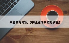 中超的足球队(中超足球队被处罚金)