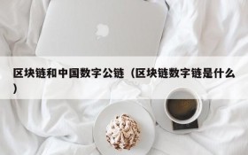区块链和中国数字公链(区块链数字链是什么)
