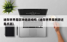 迷你世界是区块链游戏吗(迷你世界是网游还是手游)