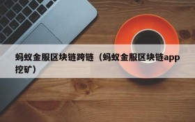 蚂蚁金服区块链跨链(蚂蚁金服区块链app挖矿)