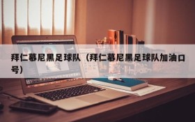 拜仁慕尼黑足球队(拜仁慕尼黑足球队加油口号)