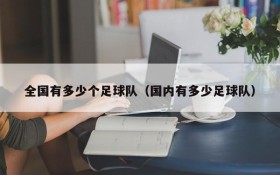 全国有多少个足球队(国内有多少足球队)