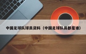 中国足球队球员资料（中国足球队员都是谁）