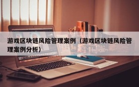 游戏区块链风险管理案例（游戏区块链风险管理案例分析）