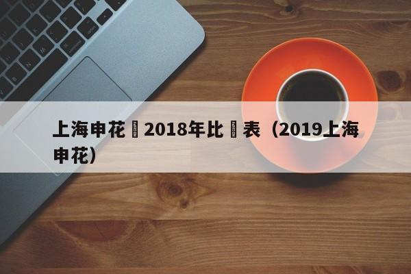 上海申花隊2018年比賽表（2019上海申花）