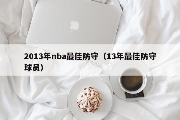 2013年nba最佳防守（13年最佳防守球員）