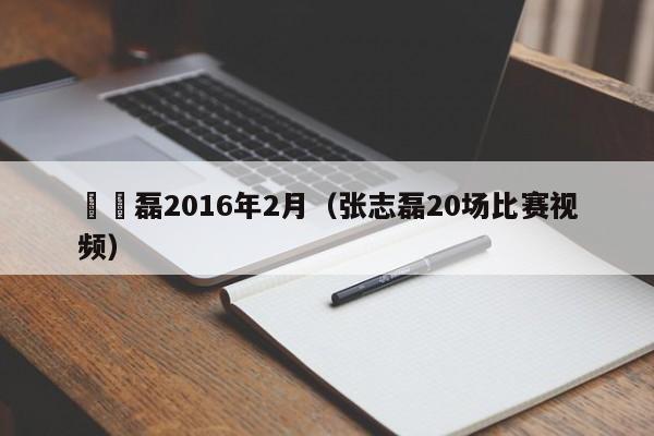 張誌磊2016年2月（張誌磊20場比賽視頻）