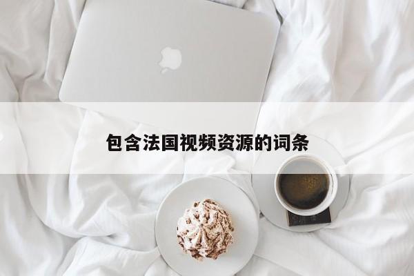 包含法國視頻資源的詞條