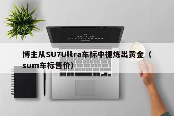 博主从SU7Ultra车标中提炼出黄金（sum车标售价）