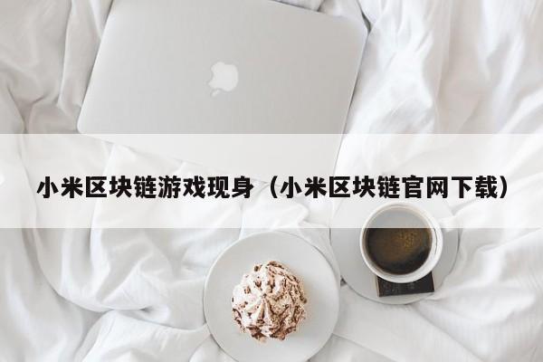 小米区块链游戏现身（小米区块链官网下载）